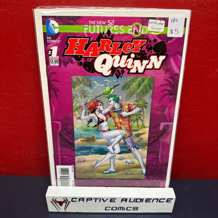 Harley Quinn Future's End #1 - Lenticular Cover - NM