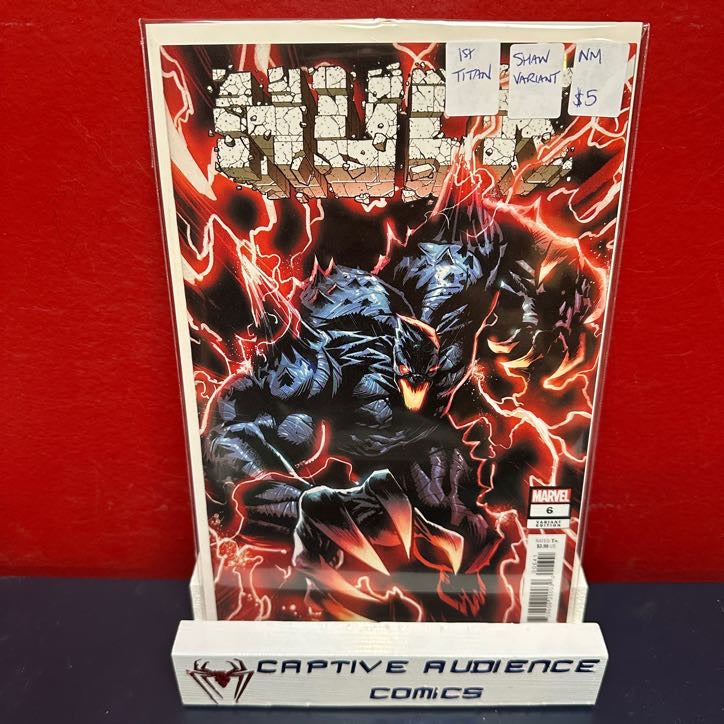 Hulk, Vol. 3 #6 - 1st Titan Shaw Variant - NM