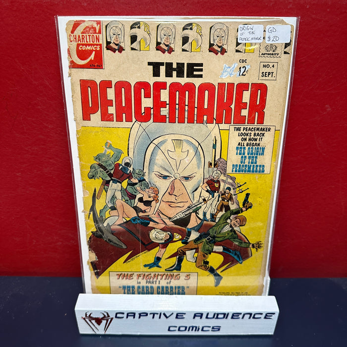 Peacemaker #4 - Origin of the Peacemaker - GD