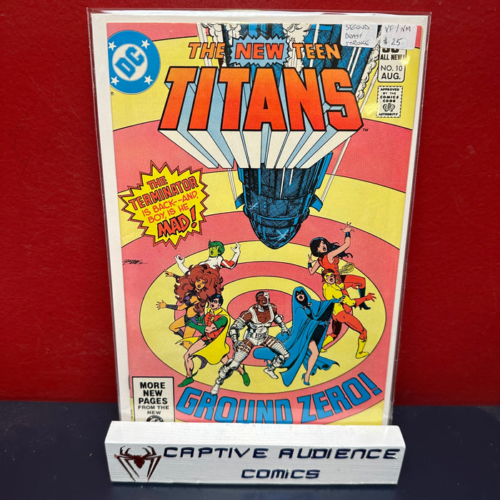 New Teen Titans, The Vol. 1 #10 - Second Deatie Stroke - VF/NM