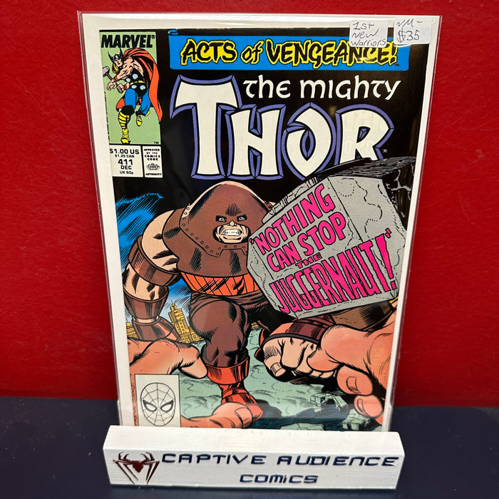 Thor, Vol. 1 #411 - 1st New Warriors - VF/NM