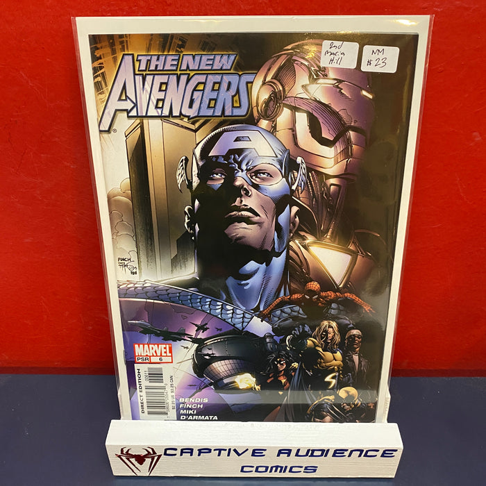 New Avengers, Vol. 1 #6 - 2nd Maria Hill - NM
