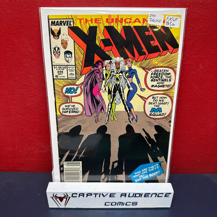 Uncanny X-Men, Vol. 1 #244 - 1st Jubilee - FN/VF