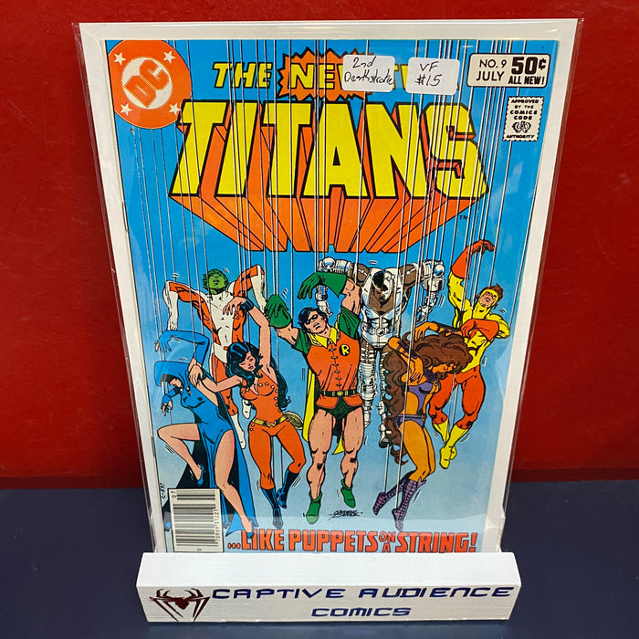 New Teen Titans, The Vol. 1 #9 - 2nd Deathstroke - VF