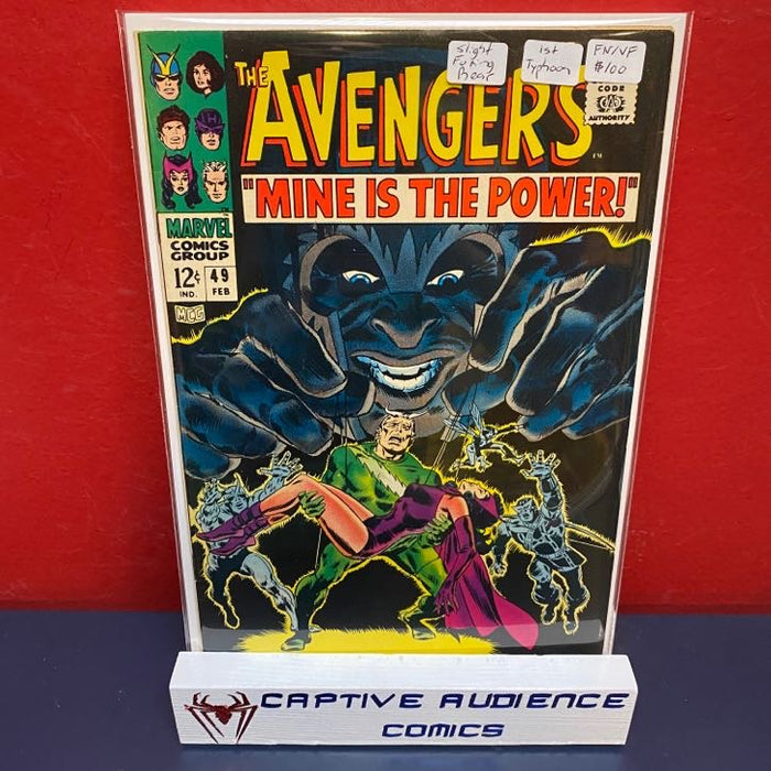Avengers, The Vol. 1 #49 - 1st Typhoon - FN/VF