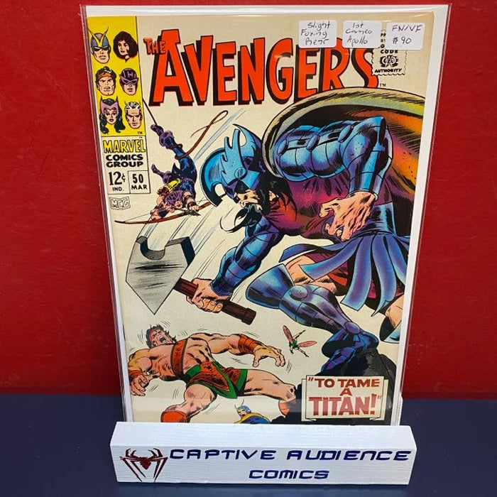 Avengers, The Vol. 1 #50 - Apollo Cameo - FN/VF