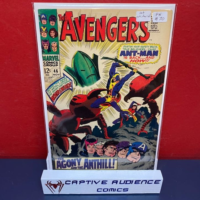 Avengers, The Vol. 1 #46 - 1st Whirlwind - FN