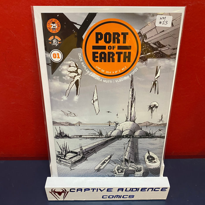 Port of Earth #1 - NM @ $23 CDN