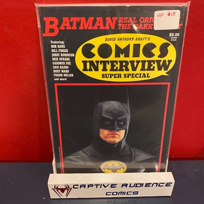 Comics Interview: Super Special - Batman #1 - VF
