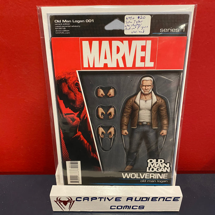 Old Man Logan, Vol. 2 #1 - John Tyler Christopher - Action Figure Variant - NM+