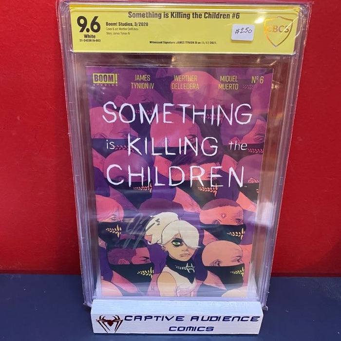 Something is Killing the Children #6 - Signed by James Tynion IV - CBCS 9.6 SS (Not CGC)