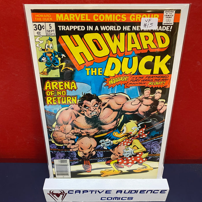 Howard the Duck, Vol. 1 #5 - VF