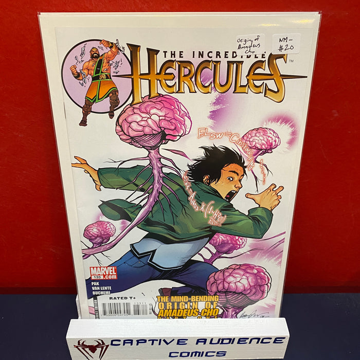 Incredible Hercules #133 - Origin of Amadeus Cho - NM-