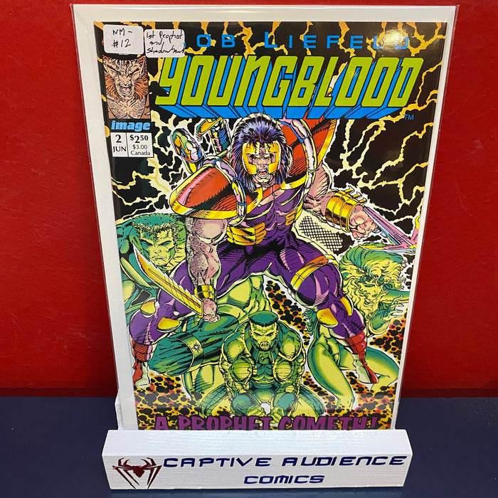 Youngblood, Vol. 1 #2 - 1st Prophet and Shadowhawk - NM-
