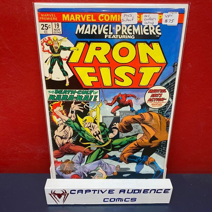 Marvel Premiere #19 - 1st Colleen Wing - VF-
