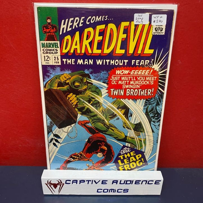 Daredevil, Vol. 1 #25 - 1st Leap Frog - VF+