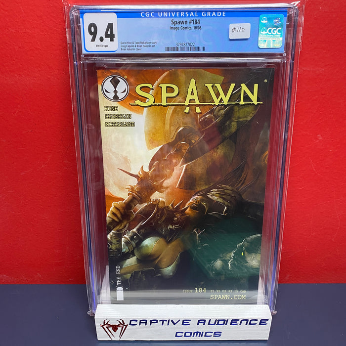 Spawn #184 - CGC 9.4