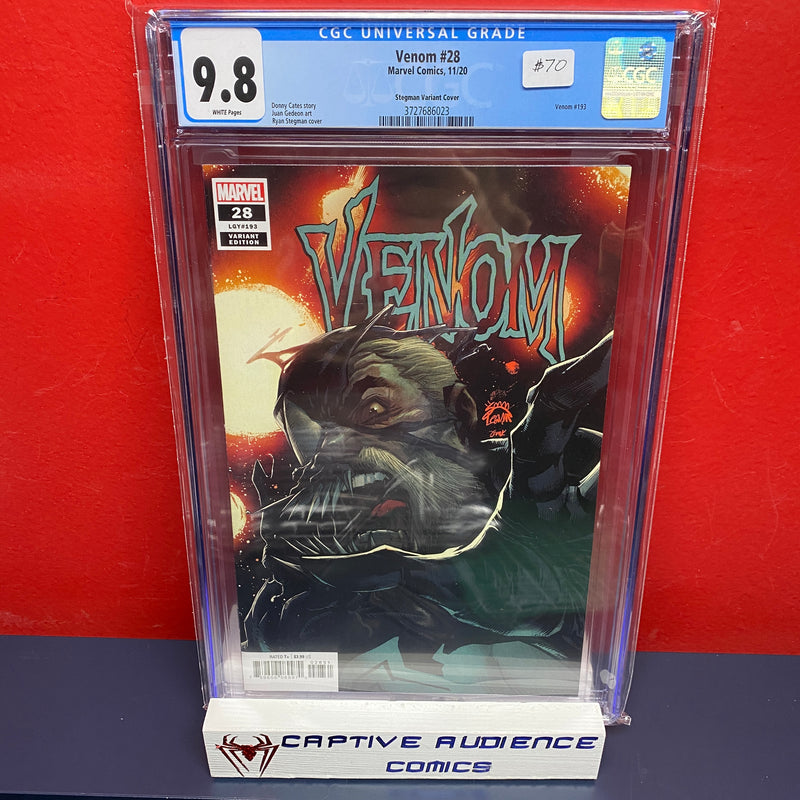 Venom, Vol. 4 #28 - Stegman Variant - CGC 9.8