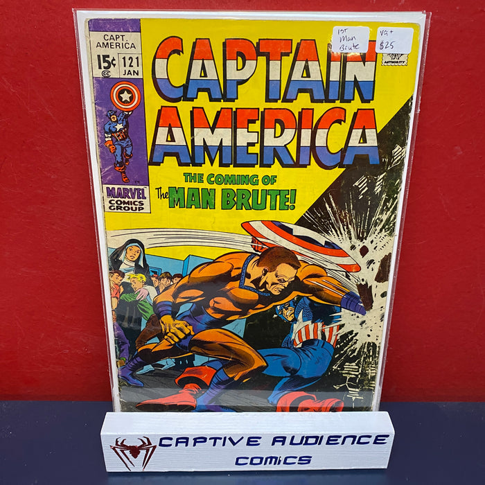 Captain America, Vol. 1 #121 - 1st Man Brute - VG+