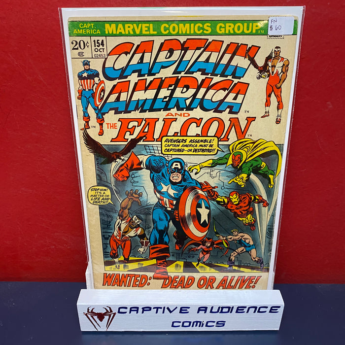 Captain America, Vol. 1 #154 - FN