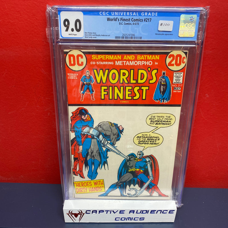 World's Finest Comics #217 - CGC 9.0