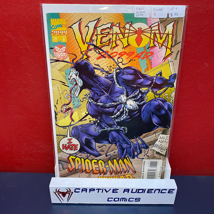 Spider-Man 2099, Vol. 1 #38 - 1st Venom 2099 Cover B - VF+