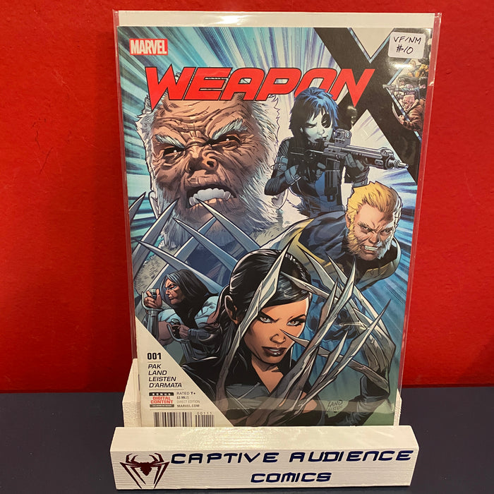 Weapon X, Vol. 3 #1 - VF/NM