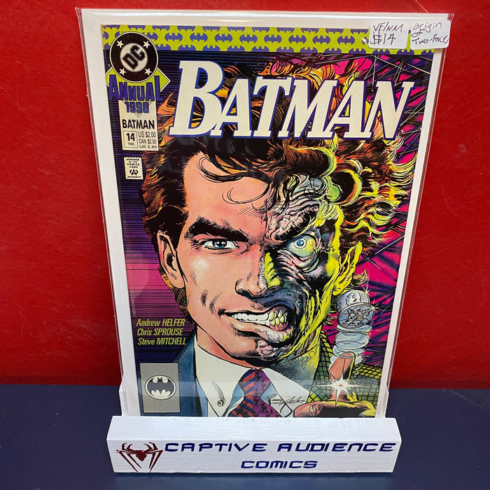 Batman, Vol. 1 Annual #14 - Origin of 2-Face - VF/NM