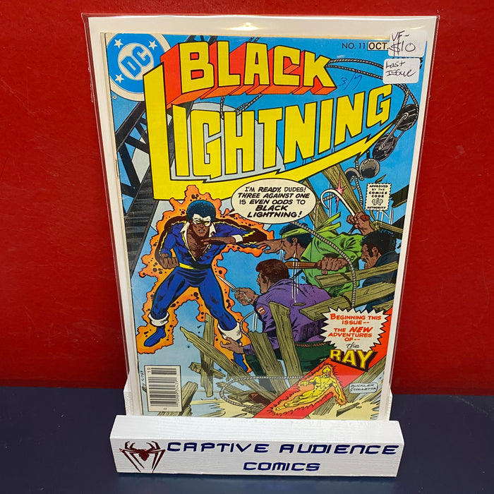 Black Lightning, Vol. 1 #11 - Last Issue - VF-