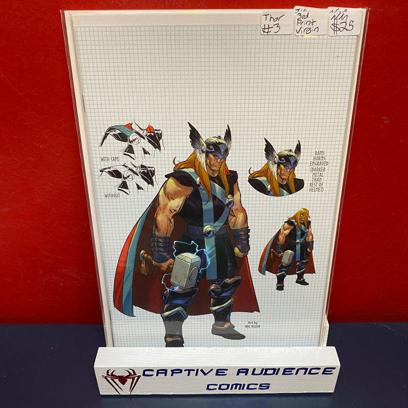 Thor, Vol. 6 #3 - 3rd Print Variant - NM