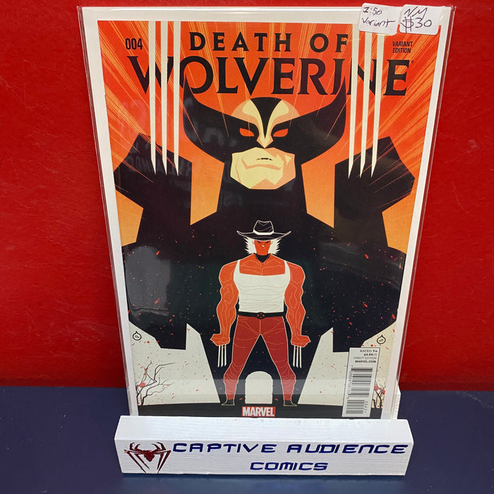 Death of Wolverine #4 - 1:50 Variant - NM