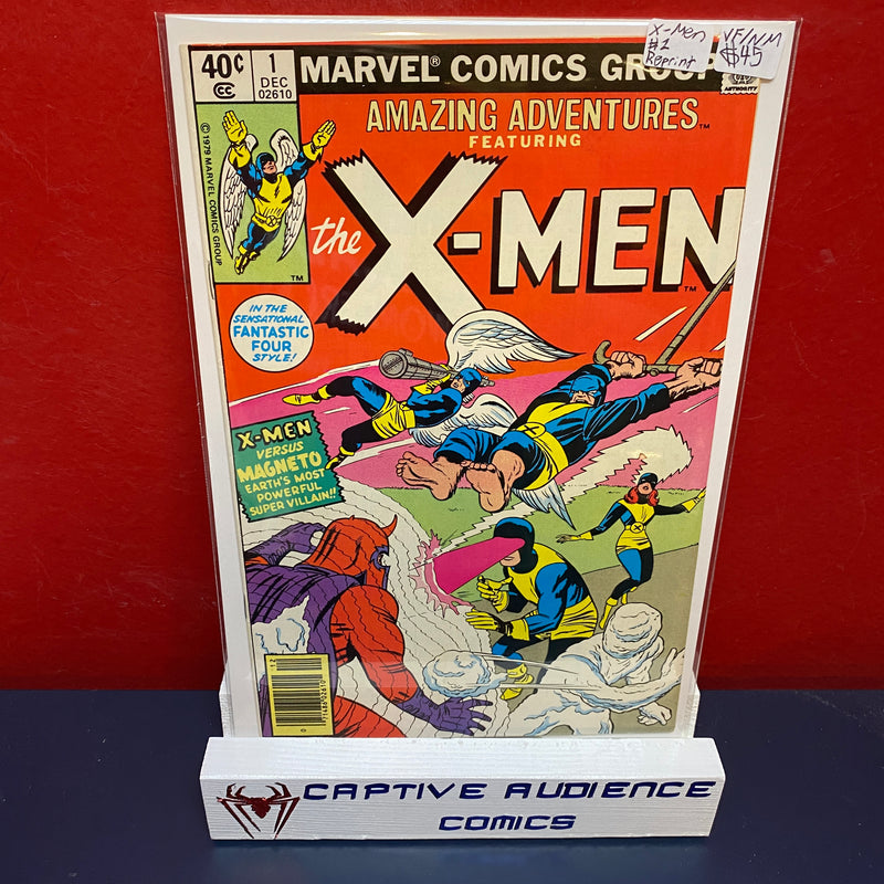 Amazing Adventures, Vol. 3 #1 - X-men #1 Reprint - VF/NM