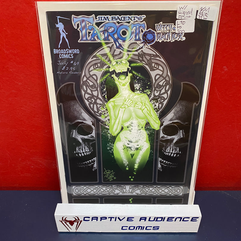 Tarot: Witch of the Black Rose #69 - W/Signed Print - LTD to 500 - NM
