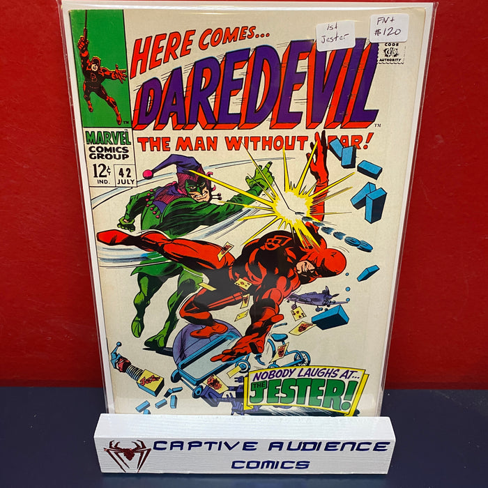 Daredevil, Vol. 1 #42 - 1st Jester - FN+