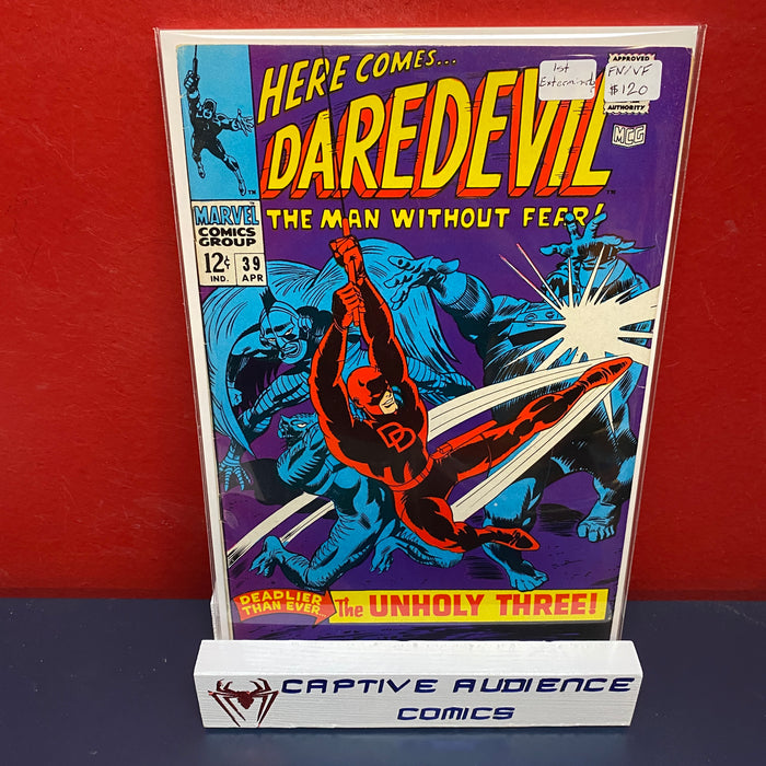 Daredevil, Vol. 1 #39 - 1st Exterminator - FN/VF