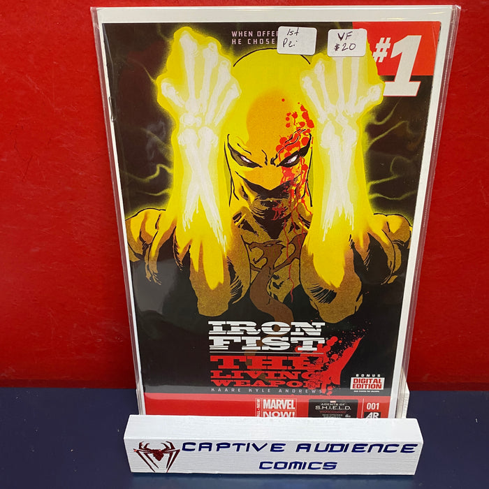 Iron Fist: The Living Weapon #1 - 1st Pei - VF