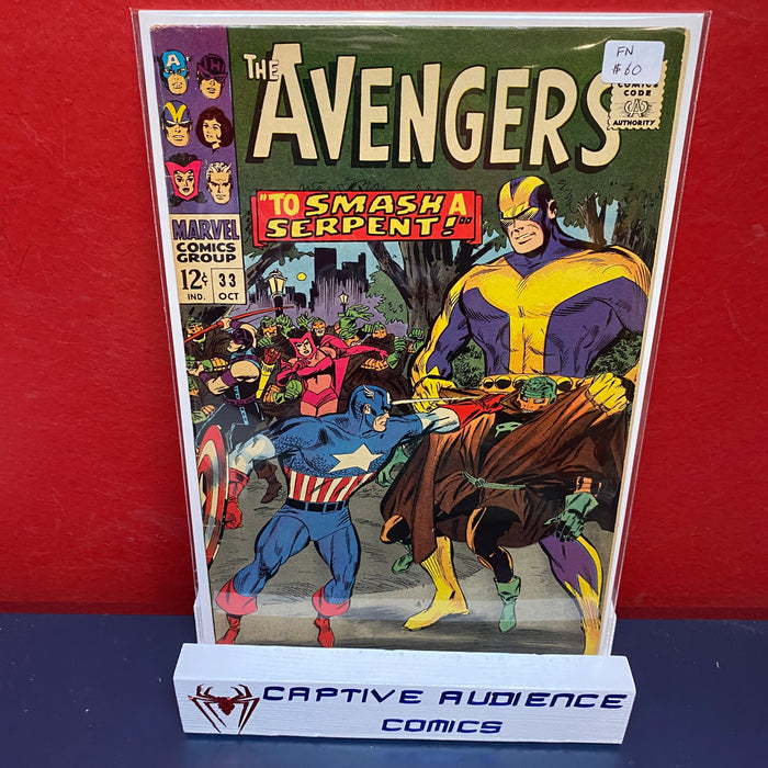 Avengers, The Vol. 1 #33 - FN