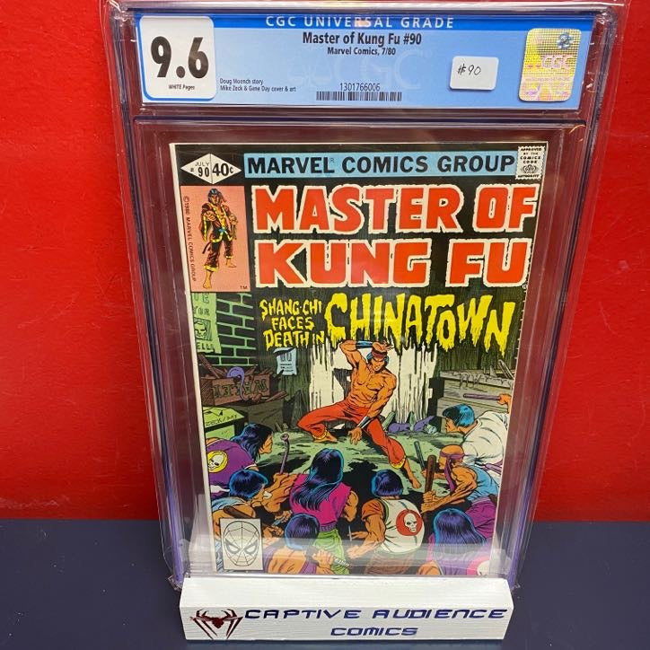Master of Kung Fu #90 - CGC 9.6