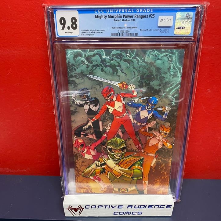 Mighty Morphin Power Rangers #25 - Diamond Retailer Summit Variant - CGC 9.8