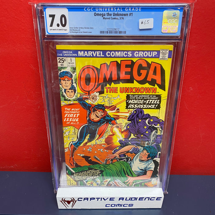 Omega the Unknown, Vol. 1 #1 - CGC 7.0