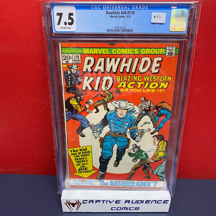 Rawhide Kid, Vol. 1 #119 - CGC 7.5