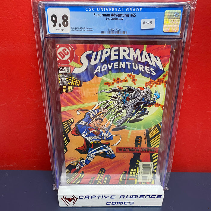Superman Adventures #65 - CGC 9.8