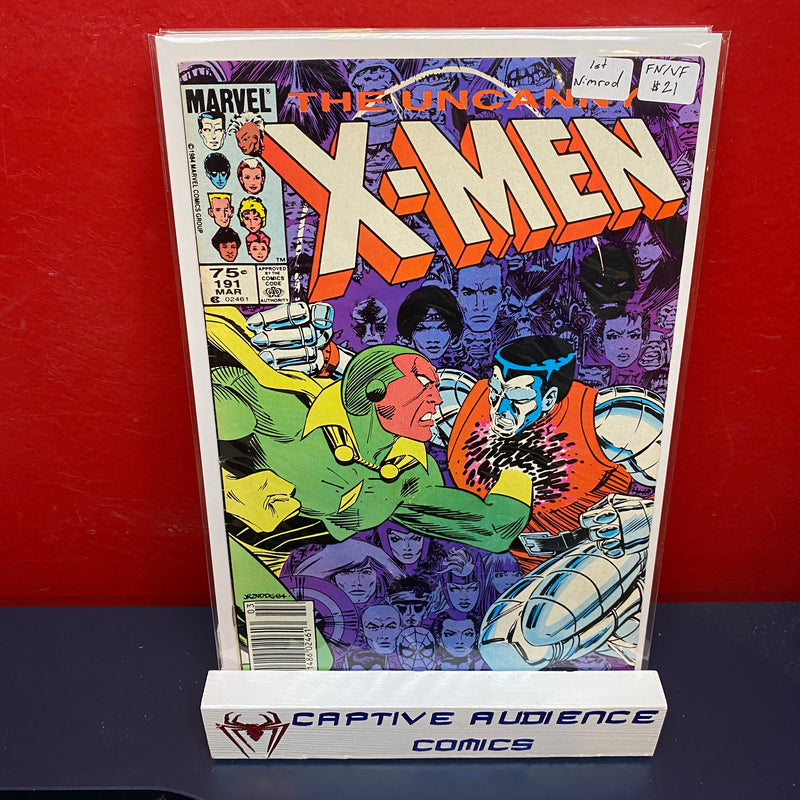 Uncanny X-Men, Vol. 1 #191 - 1st Nimrod CPV - FN/VF