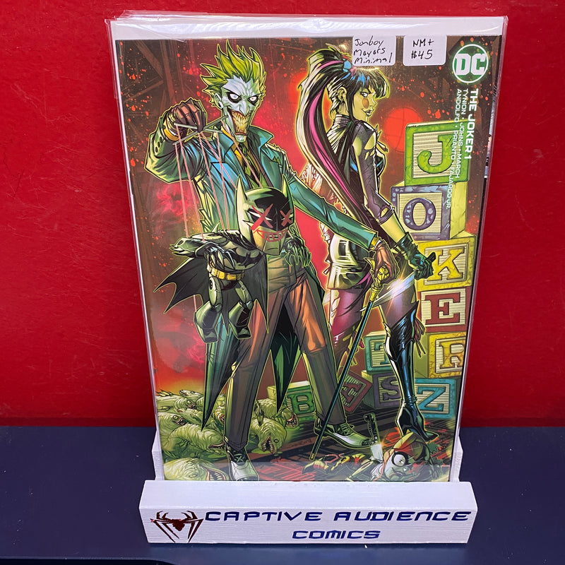 Joker, The Vol. 2 #1 - Jonboy Meyers Minimal - NM+