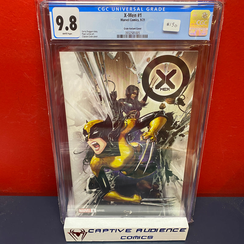 X-Men, Vol. 5 #1 - Clayton Crain Variant -  9.8 CGC