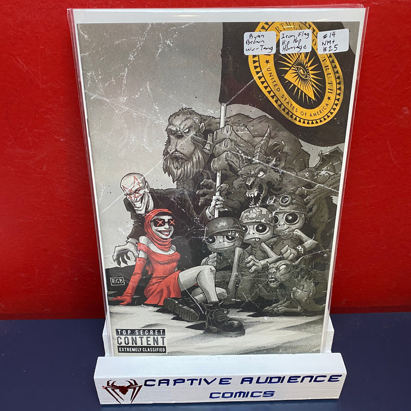 Department of Truth, The #14 - Ryan Brown Wu-Tang - Iron Flag Hip Hop Homage - NM+