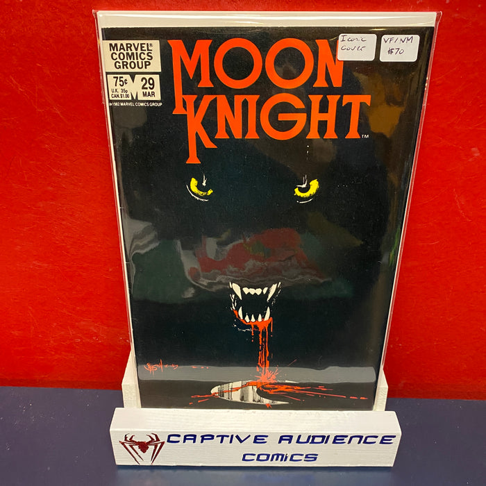 Moon Knight, Vol. 1 #29 - Iconic Cover - VF/NM