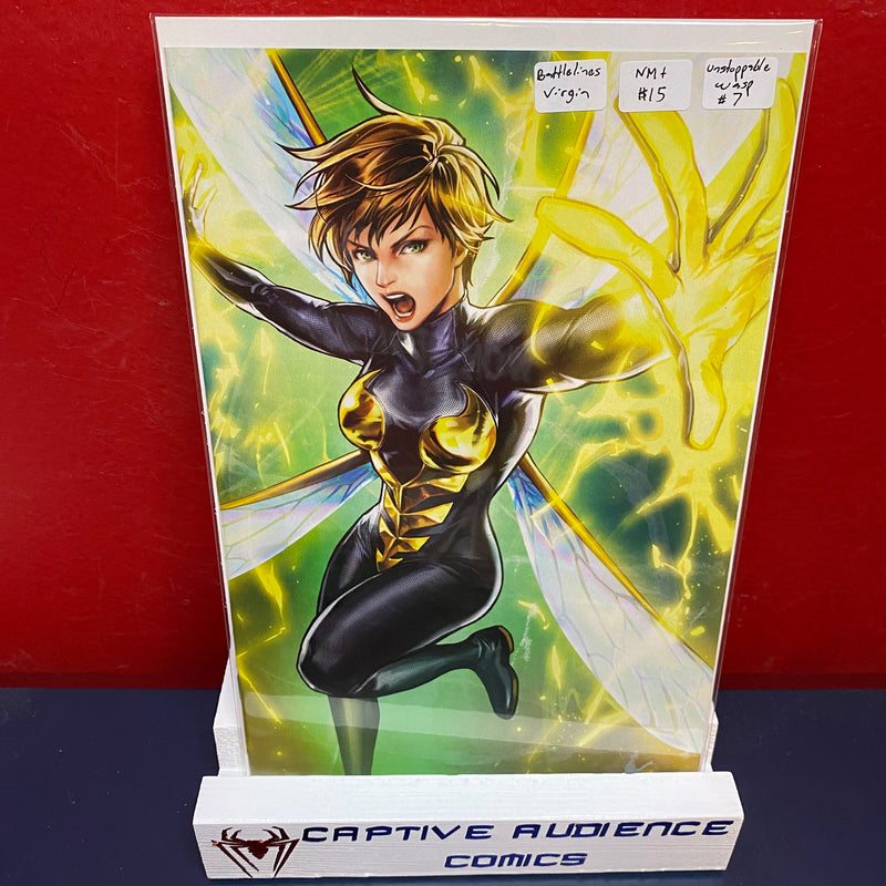 Unstoppable Wasp, The Vol. 2 #7 - Battle Lines Virgin - NM+