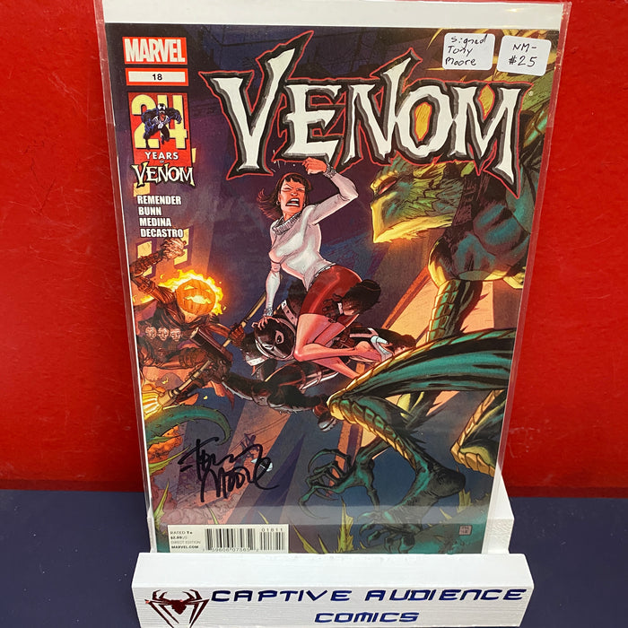 Venom, Vol. 2 #18 - Signed Tony Moore - NM-