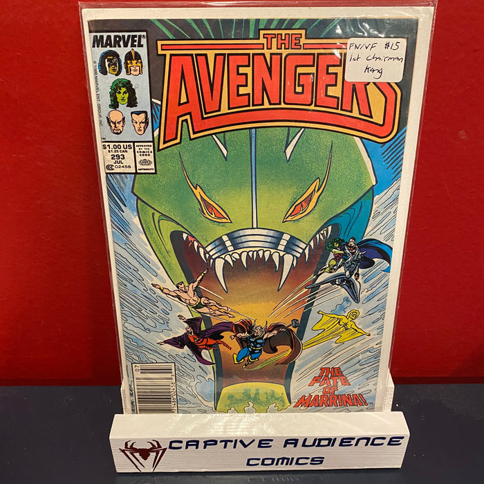 Avengers, The Vol. 1 #293 - 1st Chairman Kang - FN/VF